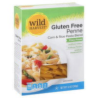 Wild Harvest Penne, Corn & Rice Blend, Gluten Free, 12 Ounce