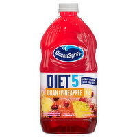 Ocean Spray Juice, Cran x Pineapple, Diet 5 Cals, 64 Fluid ounce