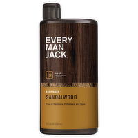 Every Man Jack Sandalwood Body Wash, 16.9 Fluid ounce