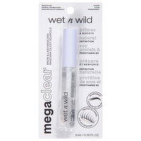 Wet n Wild Mega Clear Brow & Lash Mascara, Clear Transparent 114487, 0.3 Fluid ounce