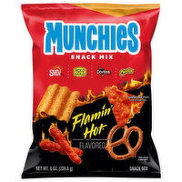 Munchies Snack Mix, Flamin' Hot Flavored, 8 Ounce