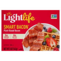 Lightlife Smart Bacon Bacon, Plant-Based, 5 Ounce