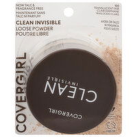 CoverGirl Clean Invisible Loose Powder, Translucent Fair 105, 0.63 Ounce