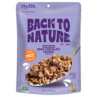 Back to Nature Granola, Gluten Free, Dark Chocolate Crunch, 11 Ounce