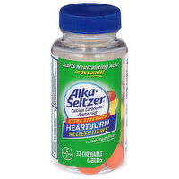 Alka-Seltzer Heartburn Relief Chews, Extra Strength, Tablets, Assorted Fruit, 32 Each