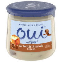 Oui Whole Milk Creamy Caramel & Chocolate Yogurt, 5 Ounce