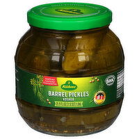 Kuhne Barrel Pickles, Kosher, 35.9 Fluid ounce