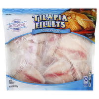 Arctic Shores Tilapia Fillets, Farm Raised, 64 Ounce