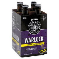 Southern Tier Warlock Beer, Imperial Stout Pumpkin, 4 Each
