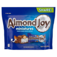 Almond Joy Candy Bar, Coconut & Almond Chocolate, Miniatures, Share Pack, 10.2 Ounce