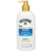 Gold Bond Lotion, Hydrating, Healing, Aloe, 14 Ounce