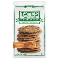 Tate's Bake Shop Gluten Free Ginger Zinger Cookies, 7 Ounce