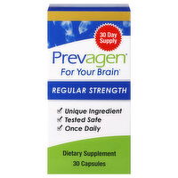 Prevagen For Your Brain, Regular Strength, Capsules, 30 Each