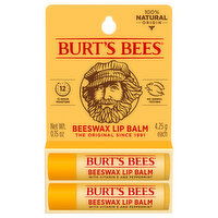 Burt's Bees Beeswax Lip Balm, 0.15 Ounce