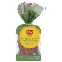 Schar Bread, Gluten-Free, 10 Grains & Seeds, Artisan Baker, 14.1 Ounce