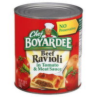 Chef Boyardee Ravioli, in Tomato & Meat Sauce, Beef, 108 Ounce