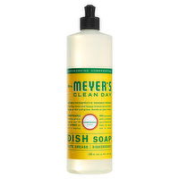 Mrs. Meyer's Clean Day Dish Soap, Honeysuckle Scent, Cuts Grease, 16 Fluid ounce