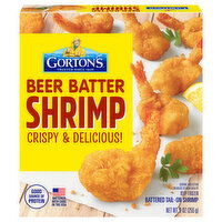 Gorton's Shrimp, Beer Batter, 9 Ounce