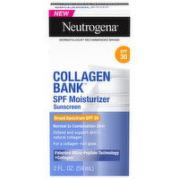 Neutrogena Collagen Bank Moisturizer, Broad Spectrum SPF 30, 2 Fluid ounce