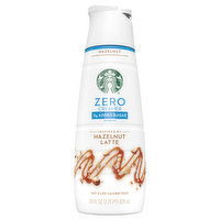 Starbucks Zero Coffee Creamer, Hazelnut Latte, 28 Fluid ounce