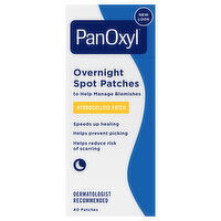 PanOxyl Spot Patches, Overnight, 40 Each