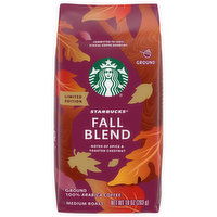 Starbucks Coffee, Ground, Medium Roast, Fall Blend, 10 Ounce