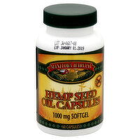 Manitoba Harvest Hemp Seed Oil Capsules, 60 Each