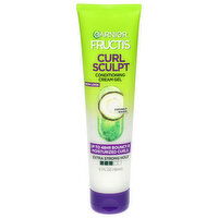 Fructis Curl Sculpt Extra Strong Hold Conditioning Cream Gel, 5.1 Fluid ounce