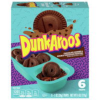 DunkAroos Chocolate Cookies & Double Chocolate Frosting, 6 Each