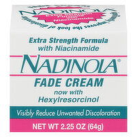 Nadinola Fade Cream, Extra Strength Formula, 2.25 Ounce