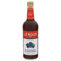 Leroux Brandy, Blackberry Flavored, 750 Millilitre