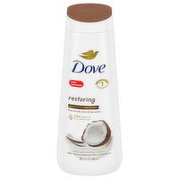 Dove Body Wash, Coconut & Cocoa Butters, Restoring, 20 Fluid ounce