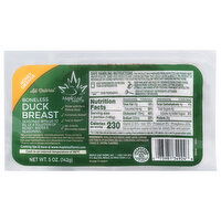 Maple Leaf Farms Duck Breast, Honey Orange, Boneless, All Natural, 5 Ounce