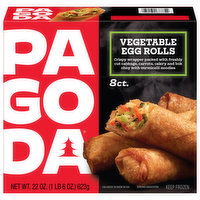 Pagoda Vegetable Egg Rolls, 22 Ounce