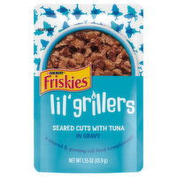 Friskies Lil' Grillers Seared Cuts with Tuna Cat Food Complement, 1.55 Ounce