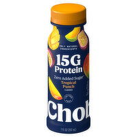 Chobani Protein Drink, Zero Added Sugar, Greek Yogurt, Tropical Punch Flavored, 7 Fluid ounce