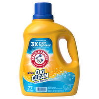 Arm & Hammer Plus OxiClean Detergent, Stain Fighters, Fresh Scent, 100.5 Fluid ounce