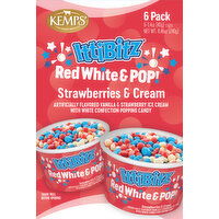 ittiBitz Kemps IttiBitz Red White & Pop, 6 Each