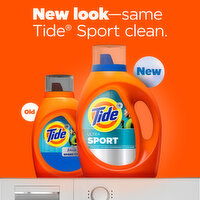 Tide Plus Febreze Sport Odor Defense Liquid Laundry Detergent, 59 Loads, HE Compatible, 84 Fluid ounce