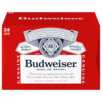 Budweiser Beer, 24 Each