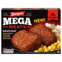 Banquet Mega Meats, Meatloaf, 16.2 Ounce