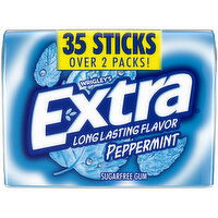 Extra EXTRA Gum Peppermint Sugar Free Chewing Gum, 35 Ounce