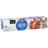 Essential Everyday Freezer Bags, Half-Gallon, 36 Each