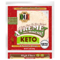 Ole Mexican Foods Xtreme Wellness! Tortilla Wraps, High Fiber, 8 Each