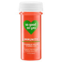 So Good So You Probiotic Juice Shot, Watermelon Strawberry, Immunity, 1.7 Fluid ounce