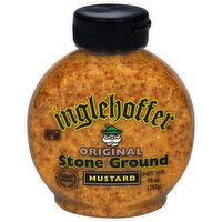 Inglehoffer Mustard, Stone Ground, Original, 10 Ounce