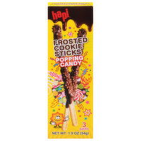 Hapi Cookies Sticks, Frosted, Popping Candy, 3 Packs, 3 Each