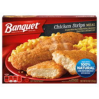 Banquet Classic Chicken Strips, Frozen Meal, 8.9 Ounce