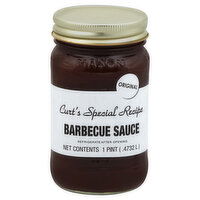 Curts Special Recipe Barbecue Sauce, Original, 1 Pint