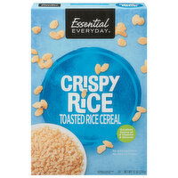 Essential Everyday Cereal, Toasted Rice, Crispy Rice, 12 Ounce